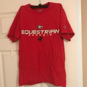 🔴UGA Bulldogs Equestrian shirt size small🔴